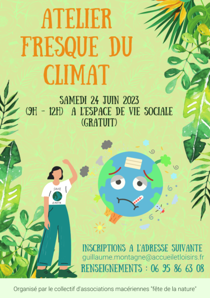 La Fresque Du Climat Association Accueil Et Loisirs